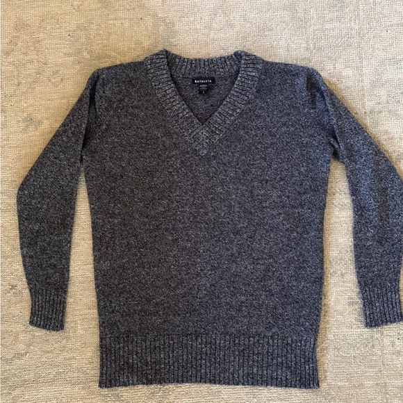 Athleta Other - ATHLETA Women's Vital Wool Cashmere Gray V-Neck Knit Tunic Sweater Size S